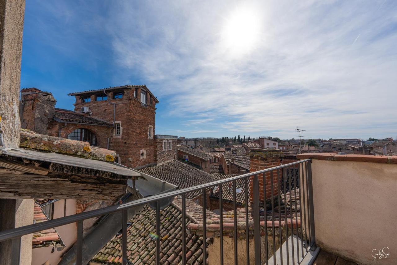 La Terrasse De La Piale Apartment Albi Bagian luar foto
